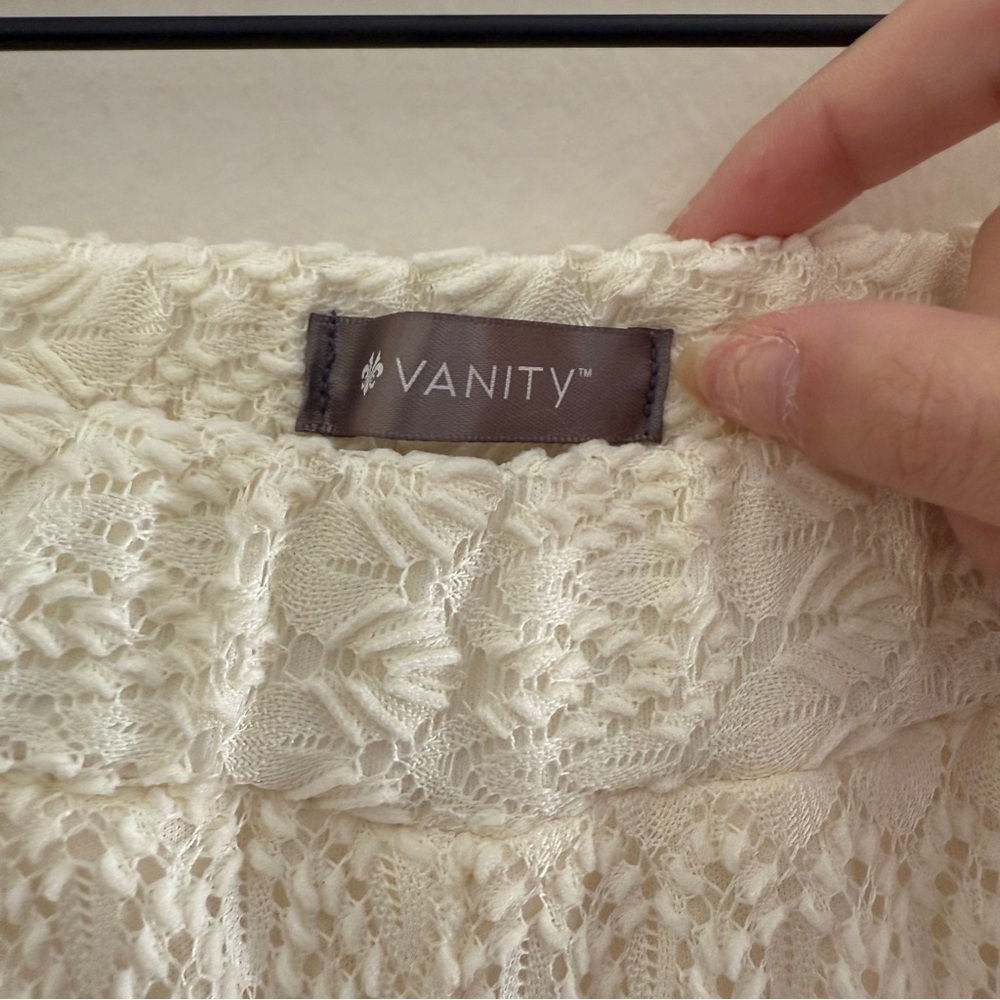 Y2k Vanity Lace Flare Pants - Picture 5 of 7